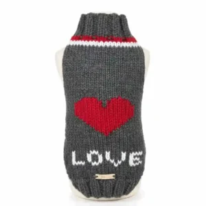 Gilet avec coeur et love.