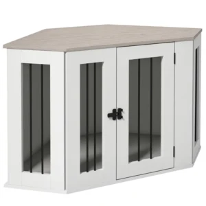 Meubles pour chiens avec coussin, table d’appoint pour chiens de taille moyenne.