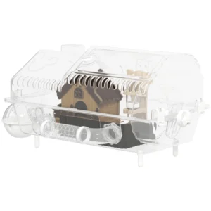 Cage à hamster 8 en 1 avec tous les accessoires pour hamster nain.