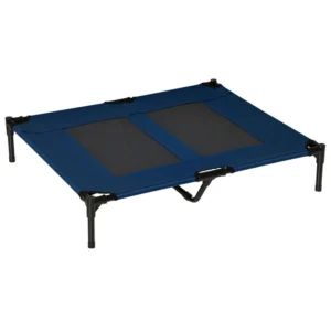 Lit surélevé lit de camp surélevé pour chiens taille XL, intérieur et extérieur.