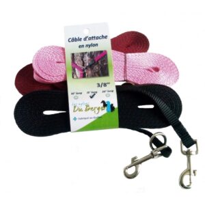 Câble d'attache 3/8'' X 20'  /  3/8'' X 20' Tie Cable