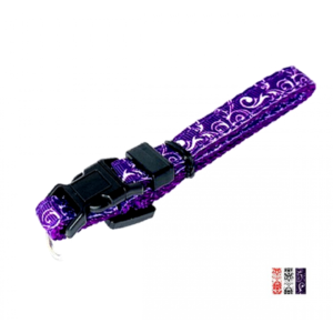 Collier 3/8'' à motifs Damask             3/8'' Damask patterned necklace