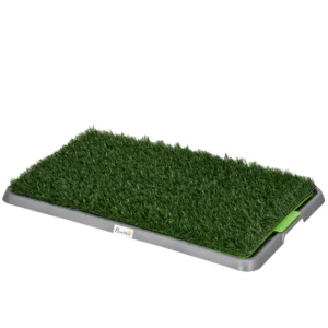 Tapis d’urine en gazon artificiel pour chiens à la propreté, 2 par paquets.