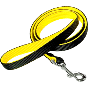 Laisse double 1'' à 2 couleurs     /  1'' double leash with 2 colors