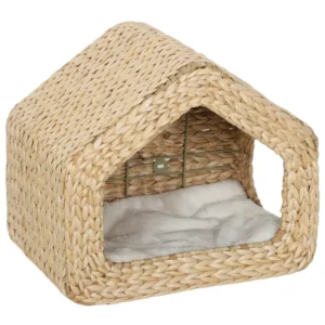 Étagère murale pour chats, niche murale avec coussin lavable, mobilier pour chats d’intérieur.