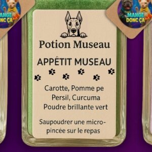Découvrez nos potions magiques pour chiens / Discover Our Magical Potions for Dogs