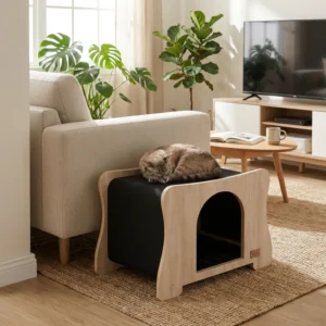 Le Maison - Hamac, cachette et plancher de griffage pour chat