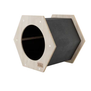 La maison Hexagonale - Refuge pour chat et pour griffage