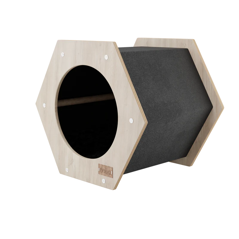 La maison Hexagonale - Refuge pour chat et pour griffage