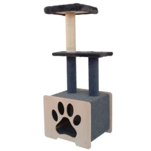 Arbre à chat de luxe avec corde en ficelle de haute qualité