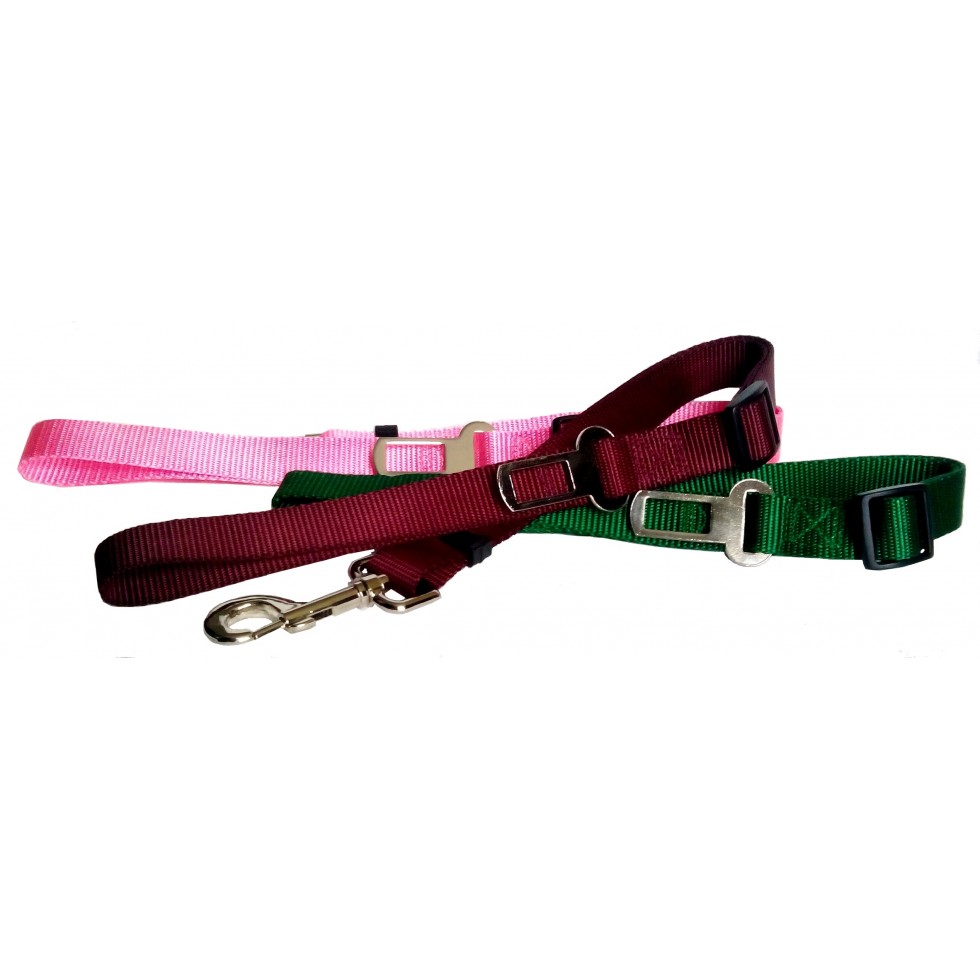 Courroie ajustable pour l'auto 1'' avec poignée / Adjustable 1'' car strap with handle