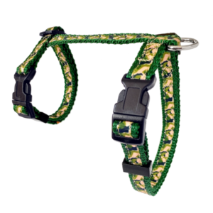 Harnais en ''H'' 5/8'' à motifs Camouflage / 5/8" ''H'' harness with Camouflage