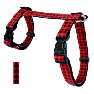 Harnais en ''H'' 5/8'' à motifs Carreaux / 5/8'' ''H'' harness with plaid pattern