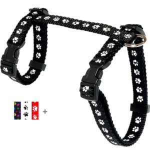 Harnais en ''H'' 5/8'' à motifs Pattes  /  5/8'' ''H'' harness with Leg pattern