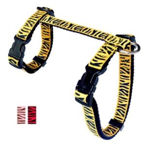 Harnais en ''H'' 5/8'' à motifs Tigré / 5/8'' ''H'' harness with tabby patterns