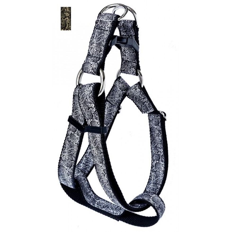 Harnais ''EZ'' 1'' à motifs Serpent / ''EZ'' 1'' Snake Patterned Harness
