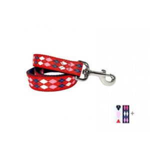Laisse 1'' à motifs Argyle / 1'' Argyle Patterned Leash