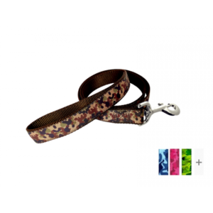 Laisse 1'' à motifs Camouflage   /    1'' Leash with Camouflage Patterns