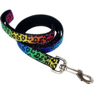 Laisse 5/8'' à motifs Léopard / 5/8'' Leopard Leash