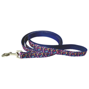 Laisse 5/8'' à motifs Papillons / 5/8'' Butterfly Pattern Leash