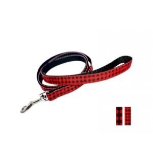 Laisse 3/4'' à motifs Carreaux / 3/4'' Patterned Plaid Leash