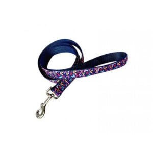 Laisse 1'' à motifs Papillons / 1'' Butterfly Pattern Leash