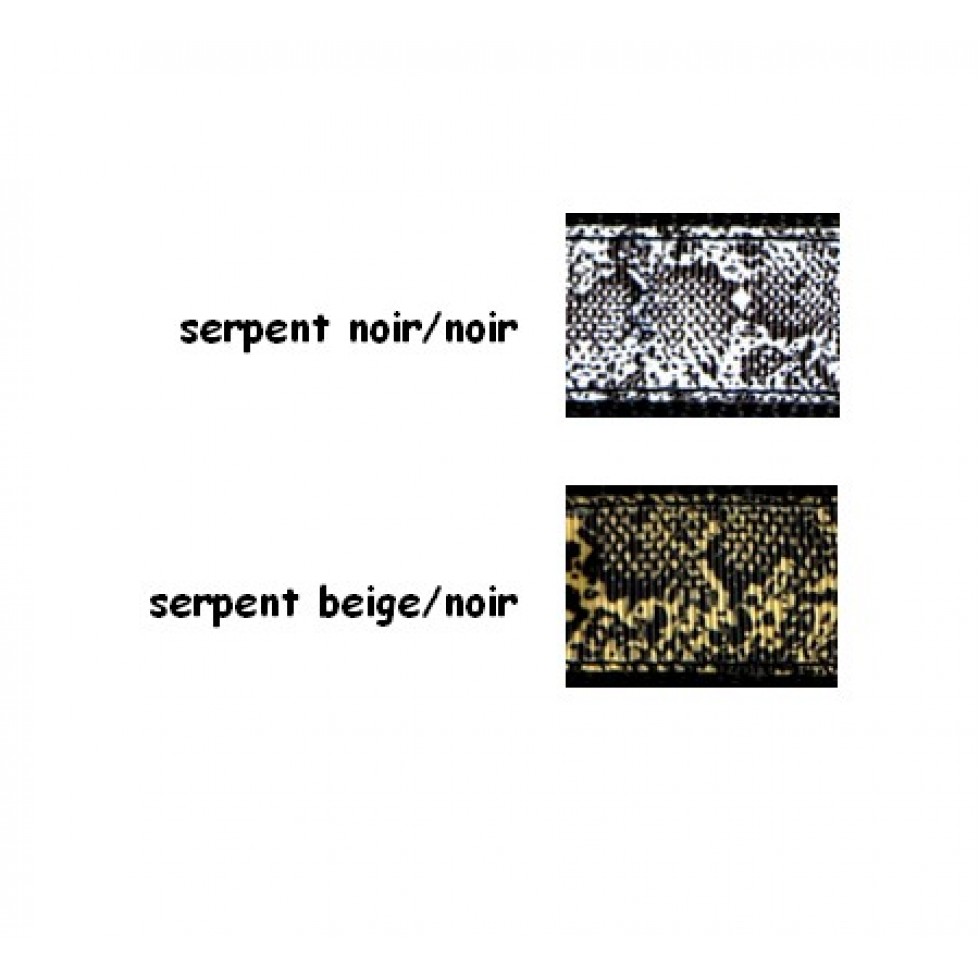 Harnais ''EZ'' 1'' à motifs Serpent / ''EZ'' 1'' Snake Patterned Harness – Image 2