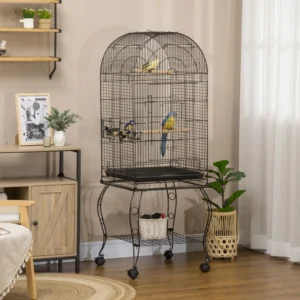 Grande cage à oiseaux de 60" avec un dessus ouvrable pour le cockatiel et la conure solaire