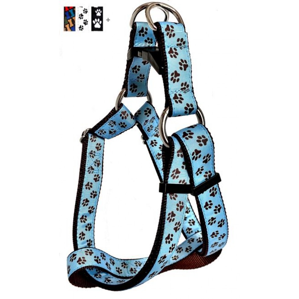 Harnais ''EZ'' 1'' à motifs Pattes / ''EZ'' 1'' patterned harness Legs