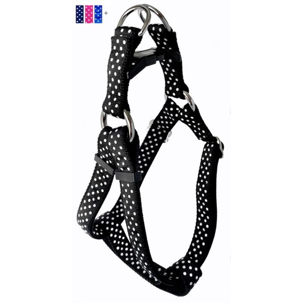 Harnais ''EZ'' 1'' à motifs Pois / ''EZ'' 1'' Polka Dot Harness