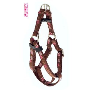 Harnais ''EZ'' 3/8'' à motifs Coeurs  / ''EZ'' 3/8'' Harness with Heart Pattern
