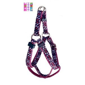 Harnais ''EZ'' 3/8'' à motifs Fleurs / 'EZ'' 3/8'' Harness with Floral Patterns