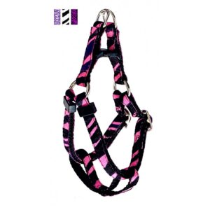 Harnais ''EZ'' 3/8'' à motifs Zébré / ''EZ'' 3/8'' harness with Zebra pattern