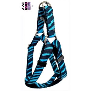 Harnais ''EZ'' 5/8'' à motifs Zébré / ''EZ'' 5/8'' harness with Zebra pattern