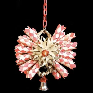 Explosion de bambou | Déchiqueteuse pour oiseaux, perruches ondulées, inséparables, calopsittes, petits perroquets