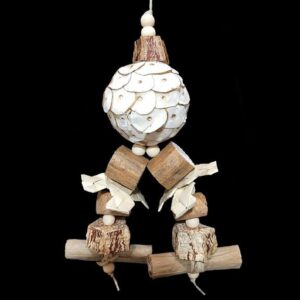 Jouet oiseau naturel allume-feu | Super déchiqueteur multi-textures pour perruches ondulées, tourtereaux et perroquets