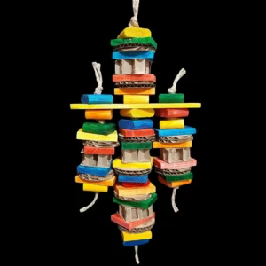 Hokey‑Pokey Jr | Jouet pour petits perroquets | Conures, Quakers, Caïques, Perruches à collier