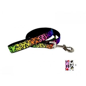 Laisse 3/4'' à motifs Léopard /  3/4'' Leopard Pattern Leash