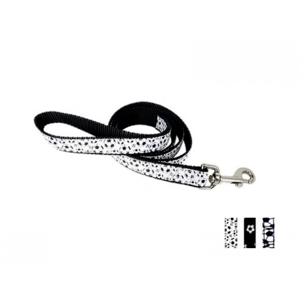 Laisse 3/4'' à motifs Soccer / 3/4'' Soccer Patterned Leash