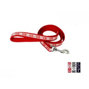 Laisse 3/4'' à motifs Damask  /  3/4'' Damask Patterned Leash