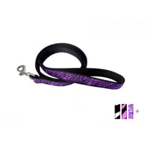 Laisse 3/4'' à motifs Zébré /  3/4'' Zebra Pattern Leash