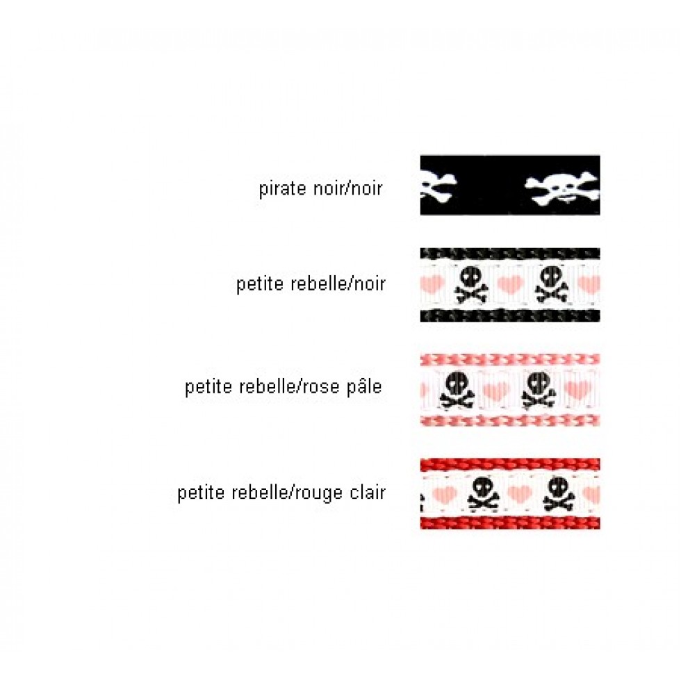 Laisse 5/8'' à motifs Pirate / 5/8'' Pirate Pattern Leash – Image 2