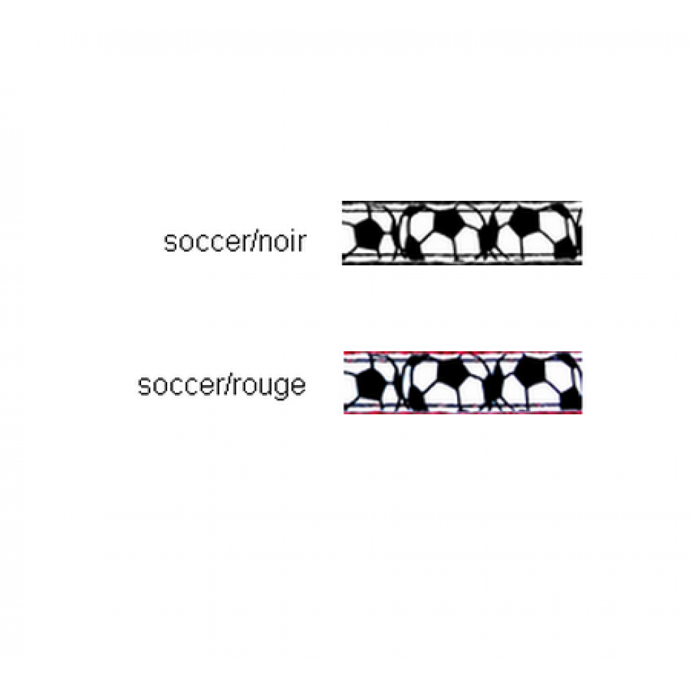 Harnais ''EZ'' 3/8'' à motifs Soccer / ''EZ'' 3/8'' Patterned Harness Soccer – Image 3