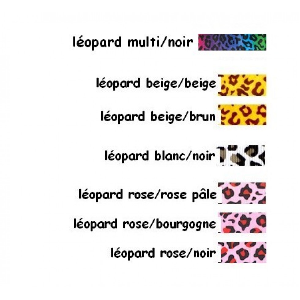 Harnais ''EZ'' 3/8'' à motifs Léopard / ''EZ'' 3/8'' harness with Leopard pattern – Image 2