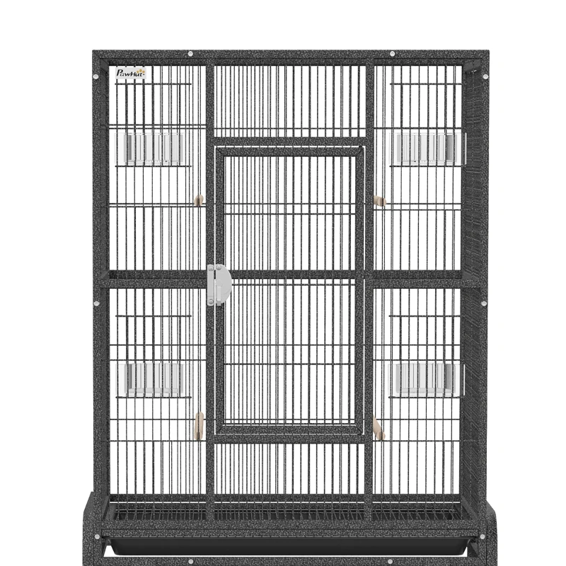 Cage à oiseaux de 56", pour perroquet avec support roulant amovible. – Image 5