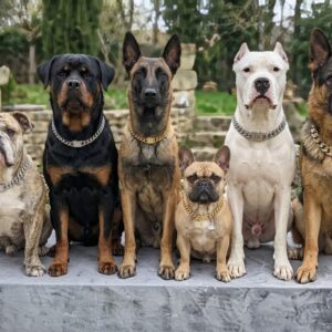 Collier Chaîne – Le Majestueux     /   Chain Collar – The Majestic