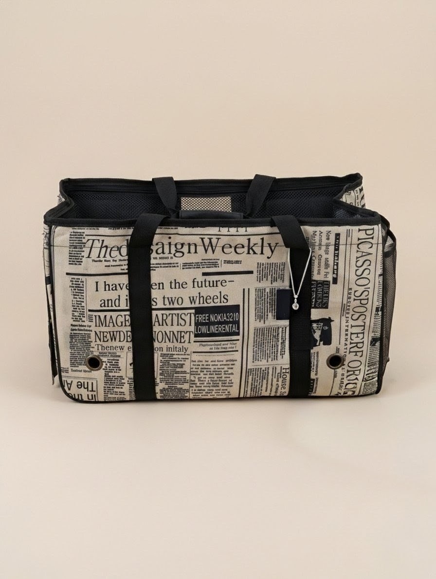 Sacs de Transport – Style Tote / Journal / Transport Bags – Tote / Newspaper Style – Image 3