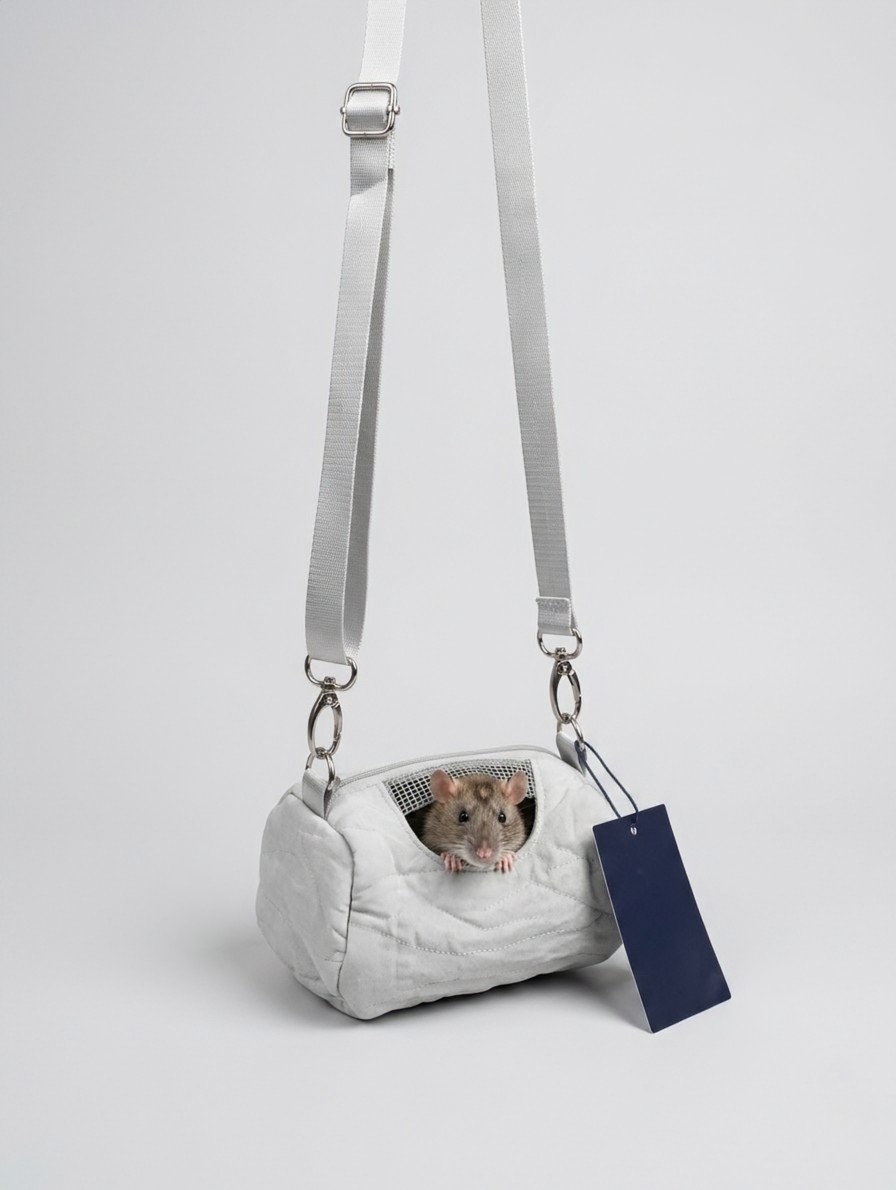 Sac de Transport pour Hamsters et Petits Rongeurs / Small Animal Carrier Bag for Hamsters and Pet Rodents