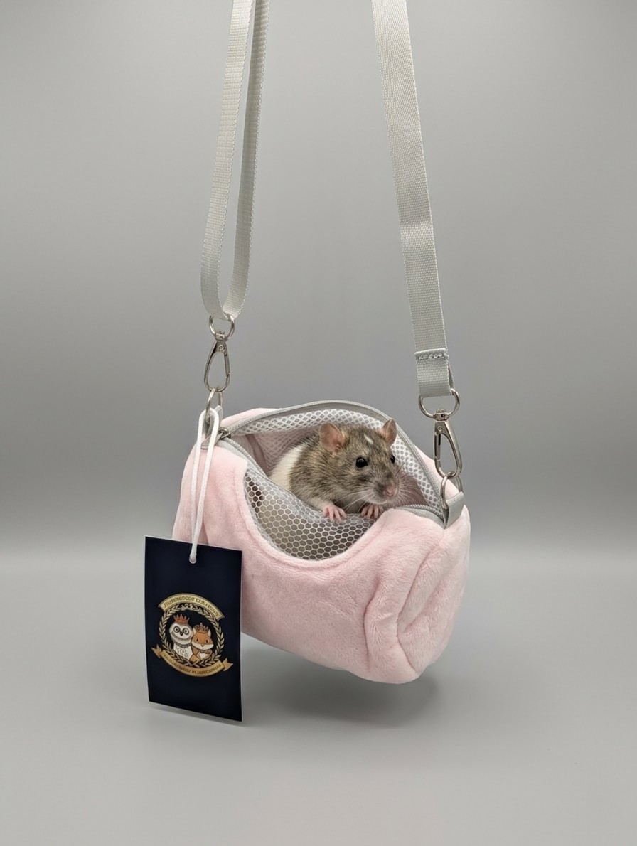 Sac de Transport pour Hamsters et Petits Rongeurs / Small Animal Carrier Bag for Hamsters and Pet Rodents – Image 2