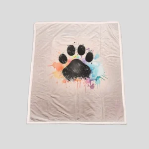 Couverture chaude et douillette imperméable - Patte Noire